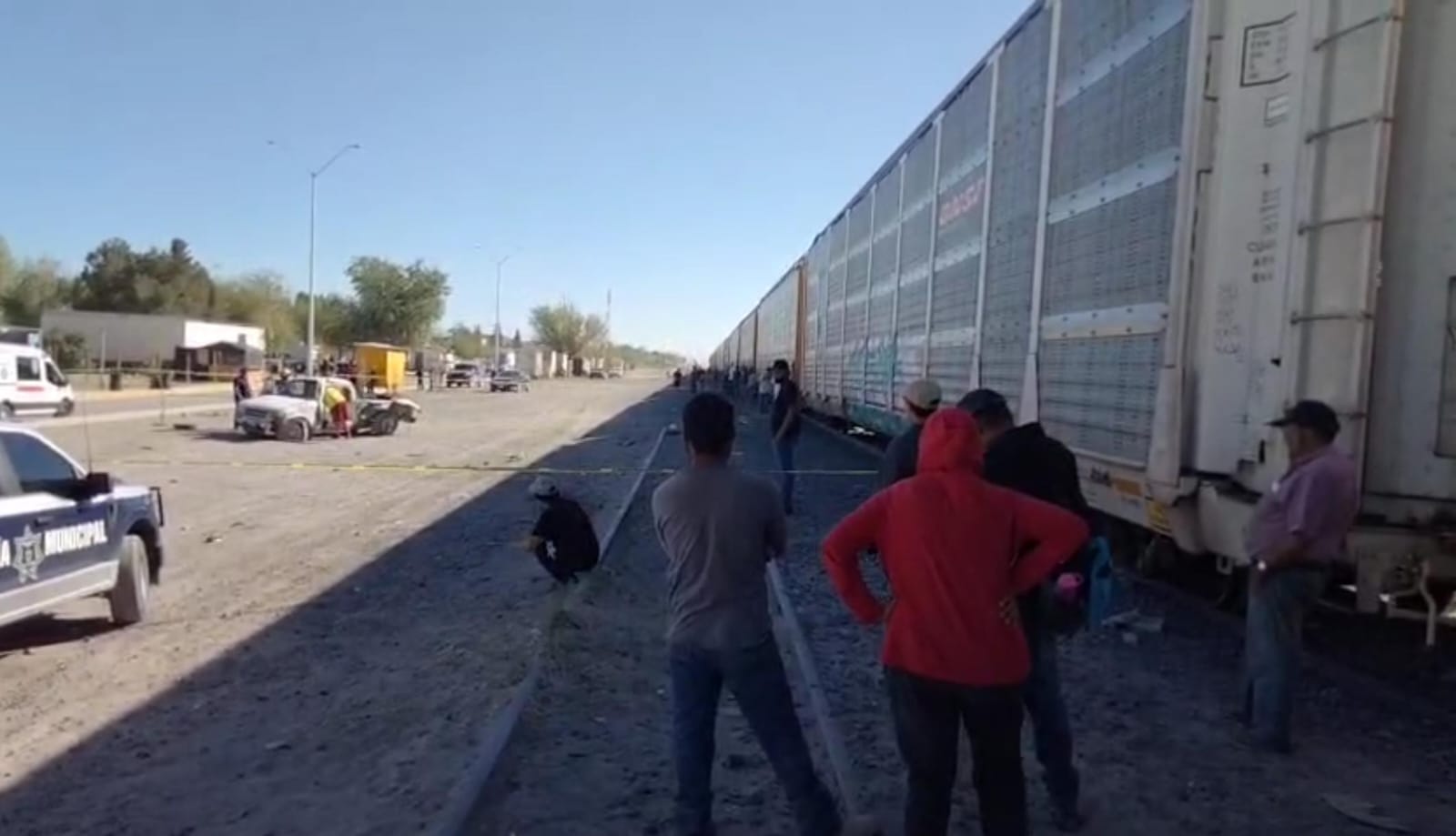 Muere conductor al intentar ganarle el paso al tren en Samalayuca ...