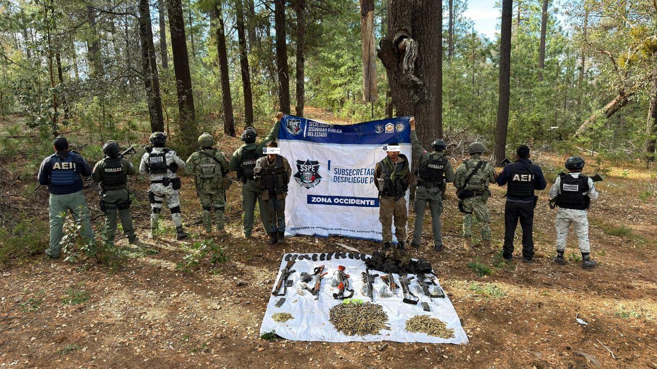 Así se vivió el enfrentamiento en la sierra de Guadalupe y Calvo el domingo