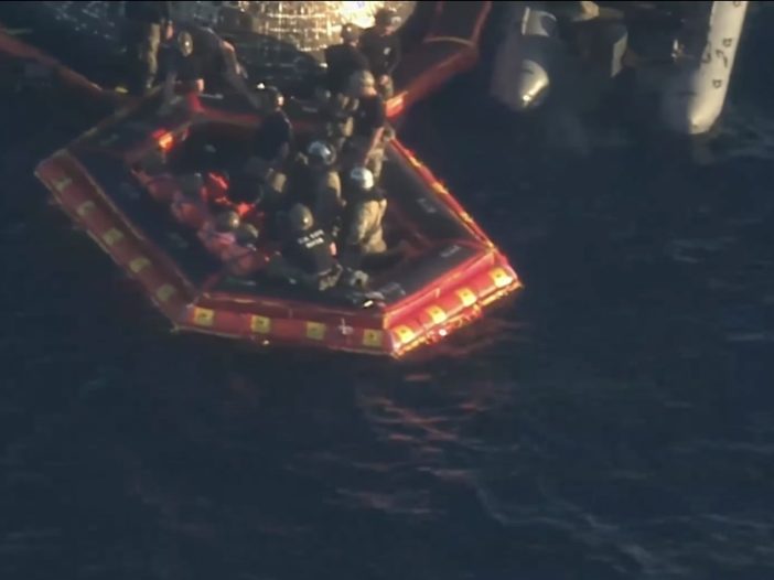 Artemis II regresando a la Tierra