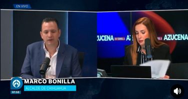 Marco Bonilla en entrevista con Azucena Uresti