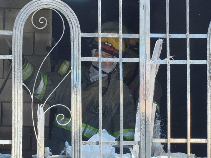 incendio en Puerto la Paz