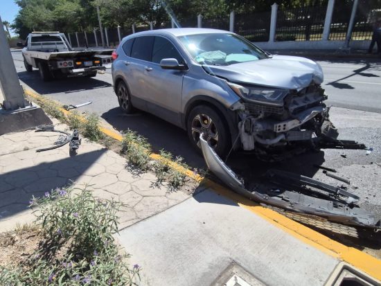 choque en la avenida Tecnológico