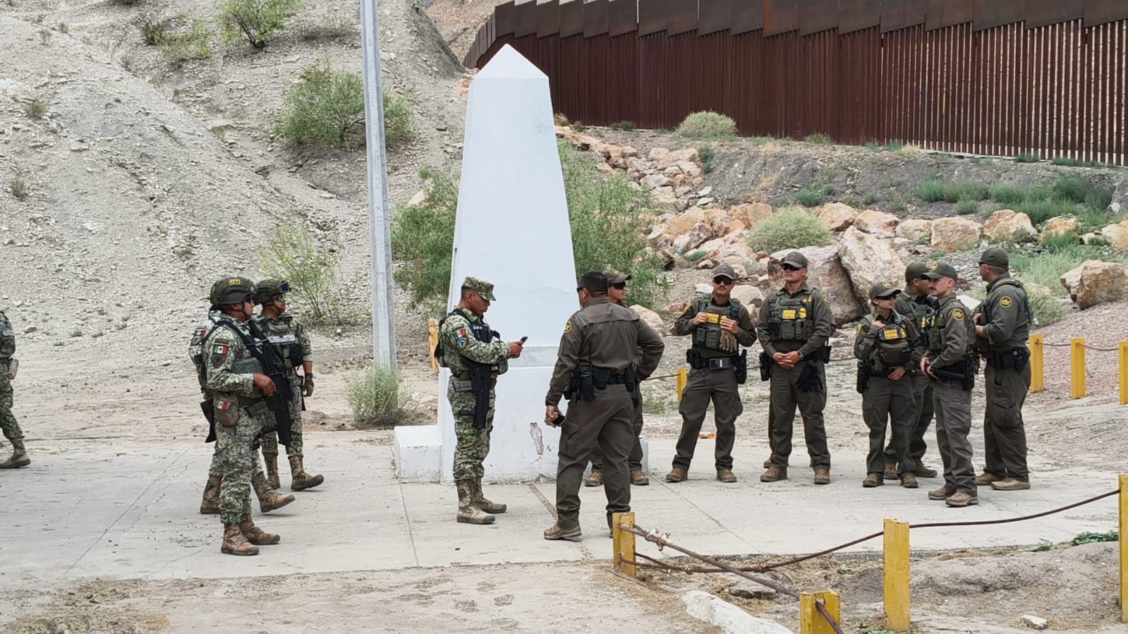Realizan operativo binacional de vigilancia en el río Bravo