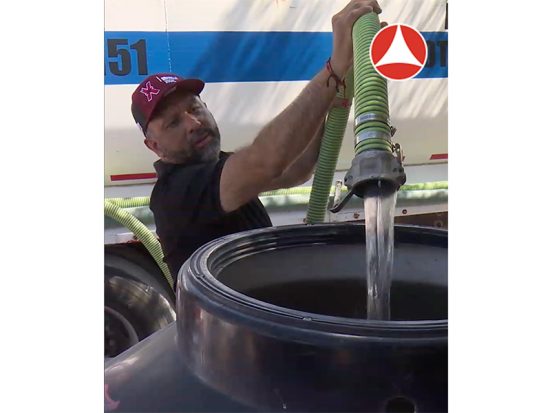 agua en el surponiente