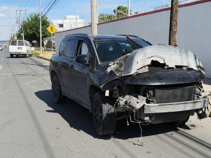 Choque en la Ramón Rivera Lara
