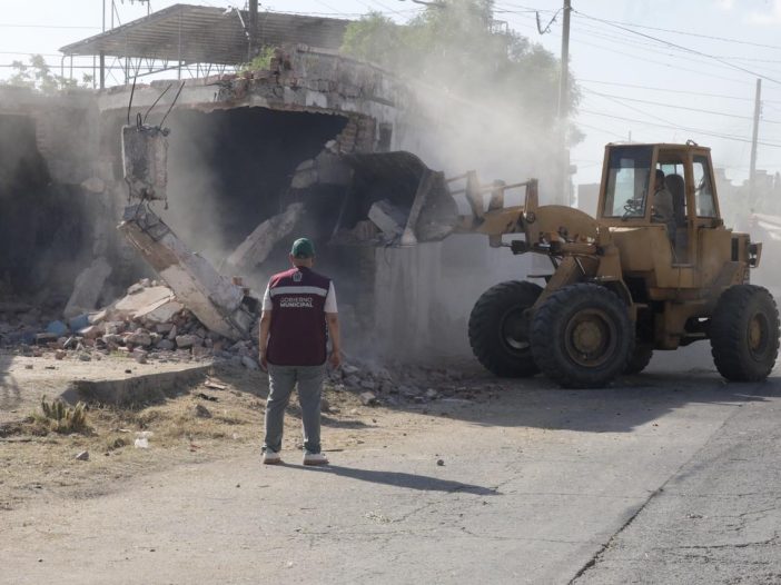 predio que se limpió en la zona Centro
