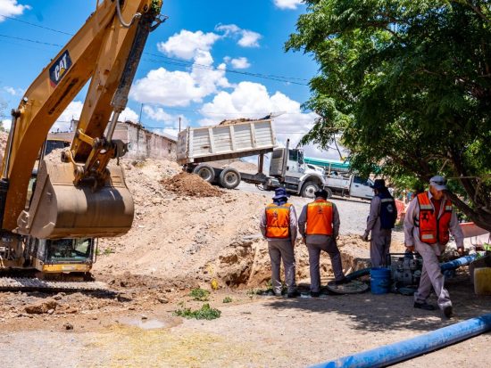 Hundimiento en la colonia Azteca