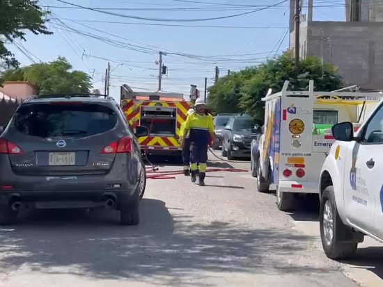 incendio en Infonavit Frontera