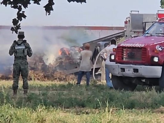 incendio en el Valle de Juárez