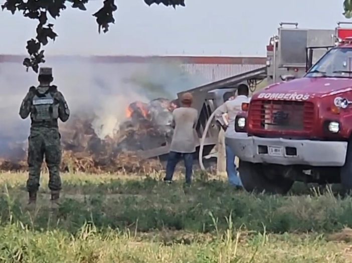 incendio en el Valle de Juárez