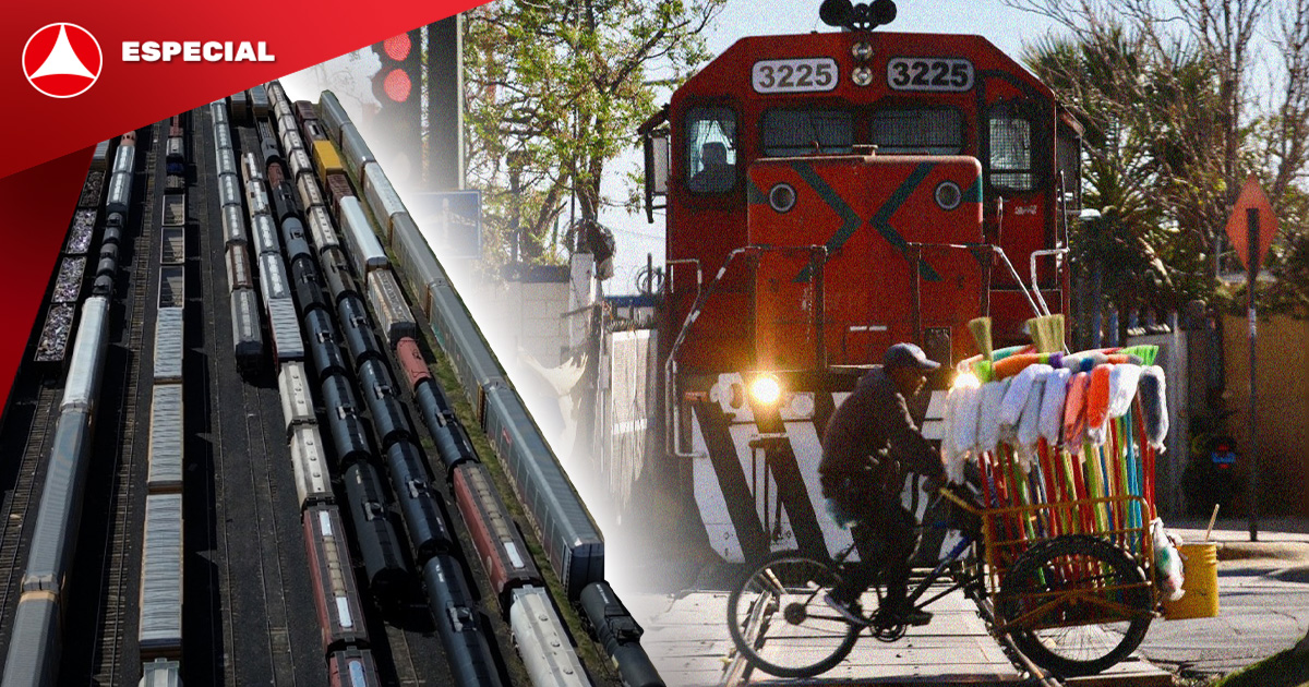 La ciudad que se juega la vida entre vagones y rieles