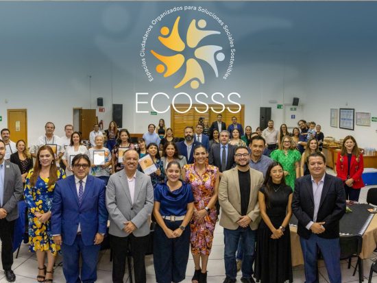 Distintivo Ecoss para organizaciones civiles