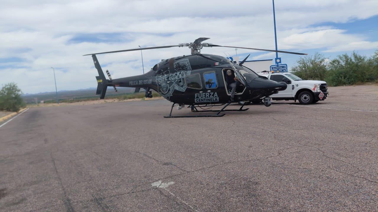 Ataque armado contra helicóptero de la SSPE en Chihuahua