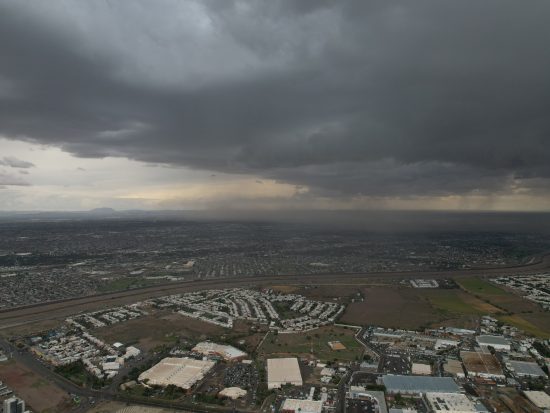 lluvias en Juárez
