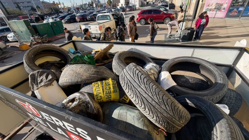 basura en las aguas