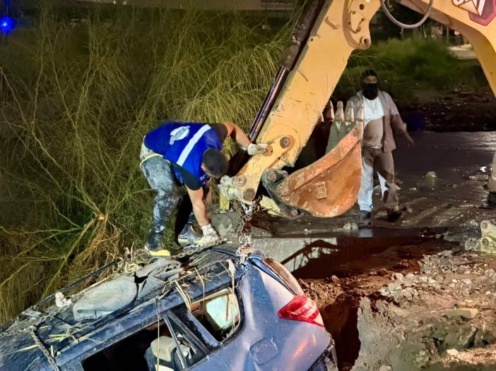 Reporta Gobierno del Estado acciones en zonas afectadas por lluvias en Juárez
