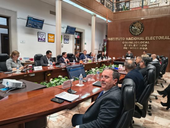 Exigen representantes de partidos ante el INE Chihuahua autonomía en elección