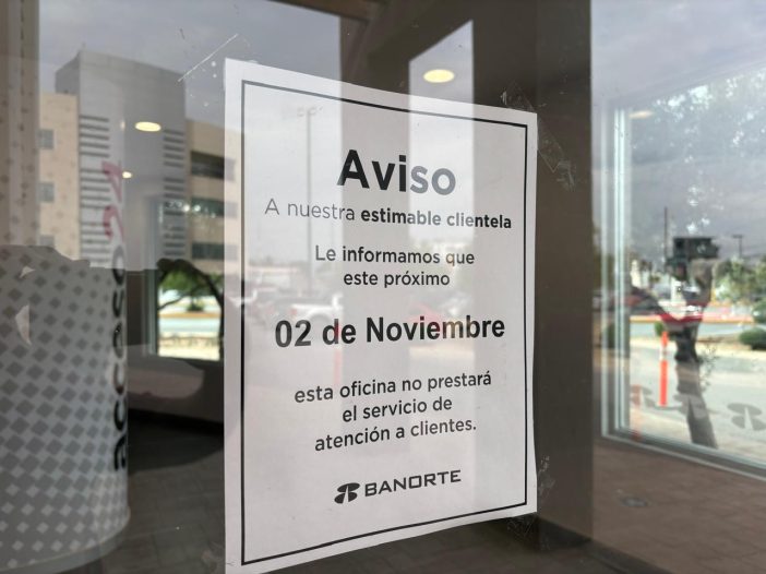 Bancos y oficinas de Gobierno estarán cerradas el 2 de noviembre
