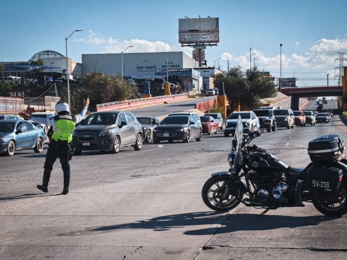 tráfico en las Torres